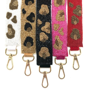 Cinturones de cuentas personalizables, correa ajustable para bolso cruzado, para la novia y para el espíritu del equipo. - Product Image 1