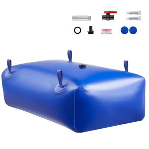Borsa Pieghevole per Stoccaggio Acqua da 54 Litri in PVC 1000D, Morbida, Impermeabile, per Campeggio, Resistente all'Usura, con Capacità di 2L - Product Image 1