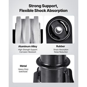 Kit de remplacement de supports moteur et transmission pour Ford Escape 2.5L L4 (2009-2012), lot de 4, compatible avec l'original # - Product Image 5