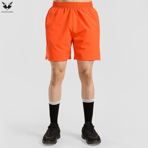 Wholesale <b>Men</b> Gym Sports <b>Shorts</b> Quick Dry Breathable Mesh Running Fitness Bodybuilding Training <b>Shorts</b> With Zip Pockets - Product Image 4