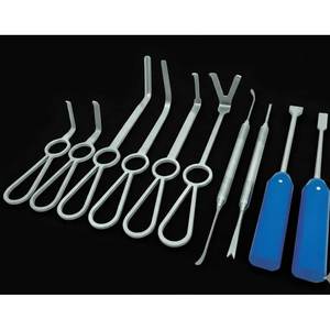 Juego de 10 piezas de instrumentos de cirugía ortognática mínimamente invasiva, kit quirúrgico maxilofacial de grado A, acero inoxidable - Product Image 2