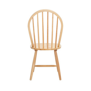 Silla de Comedor Minimalista Hecha a Mano de Madera de Teca, Impermeable, para Restaurante, Apartamento, Villa, Resort, Uso en Exteriores - Product Image 3