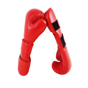 Guantes de Boxeo Rojos de PU con Cierre de Gancho y Bucle en la Muñeca, para Entrenamiento y Sparring de Adultos - Product Image 5