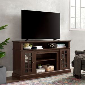 Console classico intrattenimento moderno supporto TV 65 \ "Open/chiuso 58.25 per caffè Espresso \" W * 15.75 \ "D * 32 \" H - Product Image 2