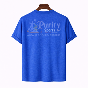 T-shirt pour homme Purity Sports sur mesure, design unique, séchage rapide, écologique, respirant, tissu 100% coton, manches courtes, coupe ample - Product Image 5