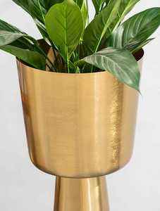 Vases avec finition anti-ternissement, vase à fleurs en métal, vase décoratif en métal, vase moderne en métal, vase en fer - Product Image 6