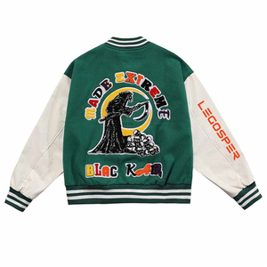 Best Selling Fashion Clothing <b>Letterman</b> <b>Jacket</b> New Style Windproof <b>Letterman</b> <b>Jacket</b> For Men - Product Image 2