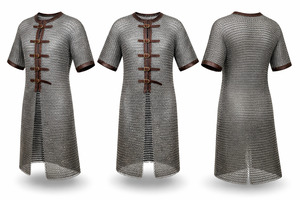 Armadura Medieval Alemana Gótica, Conjunto de Armadura Corporal, Pechera y Placa Dorsal de Acero para Guerrero, Estilo Antiguo, Armadura de Reenactamiento para Cosplay - Product Image 4