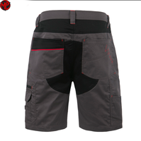 Shorts de travail cargo pour hommes, uniforme de construction industrielle, imprimé, coton et polyester, pantalon court d'extérieur pour adultes