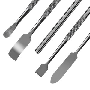 Juego de 5 Herramientas para Tallar Cera, Herramientas de Escultura de Metal y Arcilla, Herramientas de Doble Punta de Acero Inoxidable, Kit de Modelado para Laboratorio Dental - Product Image 4