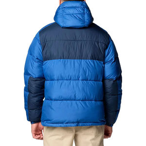 Chaqueta de Invierno Casual para Hombre, Personalizada OEM, con Capucha, Acolchada, Cuello Alto, Cierre de Cremallera, Resistente al Viento, Elegante - Product Image 2