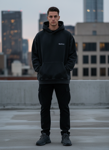 เสื้อฮู้ดดี้โออีเอ็ม 2026 สีสันตามสั่ง แขนยาว สไตล์สตรีทแวร์ สำหรับวันพักผ่อน ผ้าฟลีซ พิมพ์ลาย 3 มิติ ปักโลโก้ ทรงปกติ สำหรับผู้ชาย - Product Image 4