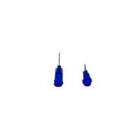 Aiguille de distribution de colle bleue 22GA GP .016X1/2" pour accessoires de perceuse