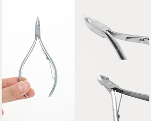 Pinza de cutícula de acero duro, Color plateado, servicio ODM/OEM, bajo pedido mínimo, envío rápido, venta al por mayor, Vietnam - Product Image 3