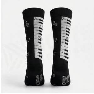 North Approach Crew <b>Socks</b> Striped Breathable <b>Running</b> <b>Socks</b> for Adults Spring Season - Product Image 2