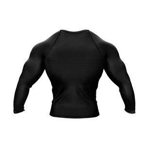 Rashguard de compression MMA, Rashguard BJJ, Rashguard personnalisé imprimé par sublimation pour hommes, conception OEM - Product Image 2