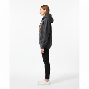 Sweat-shirts à capuche unisexes en molleton de coton, personnalisables, design simple, coupe classique, grandes tailles, automne, élégants, couleur unie - Product Image 3