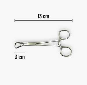 Pinza para Toallas Backhaus, Tamaño Personalizado, Reutilizable, Autoclavable, para Uso Hospitalario - Product Image 2
