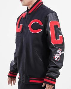 La mejor chaqueta Letterman de diseño personalizado del fabricante para hombre, superventas de lana y tela hechas en fábrica para la temporada de primavera - Product Image 4