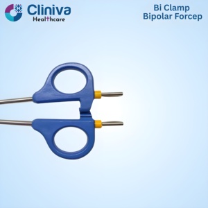 Pince bipolaire Cliniva Bi Clamp, instruments chirurgicaux réutilisables de haute qualité, certifiés CE Classe II pour la chirurgie générale - Product Image 4