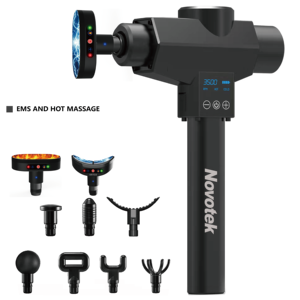 Оптовая продажа, электрическая импульсная мышечная терапия, фасция, хиропрактика, пистолет-массажер с чехлом - Product Image 3