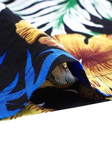 Men Lightweight <b>Shorts</b> Print Elastic Waist Drawstring Beach Summer Casual Holiday Colorful White top mens swim beach - Product Image 2