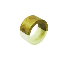 wooden and <b>resin</b> crafted napkin ring handcrafted <b>table</b> <b>top</b> - wedding - restaurants <b>top</b> seller - Product Image 1