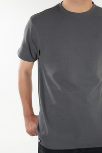 TOPEAK SPORTS TS-TS-009 เสื้อยืดแขนสั้นคอกลมสำหรับผู้ชายทรงปกติระบายอากาศได้ดีเป็นมิตรกับสิ่งแวดล้อมผ้าแคนวาสป้องกันการหดตัว - Product Image 4