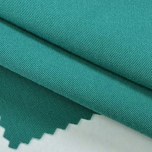 Tissu sergé spandex de rayonne de polyester médical confortable et écologique avec sensation de main de pêche pour les uniformes - Product Image 1