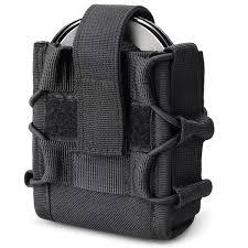 กระเป๋าใส่ของแบบยุทธวิธีเดี่ยว/คู่ ทำจากไนลอน พร้อมสายรัดแบบปลดเร็ว ชุดปลอกแบบ Molle  แบบมาตรฐาน/แบบมีบานพับ/แบบมีโซ่  ซองแบบนิ่มด้านใน - Product Image 3