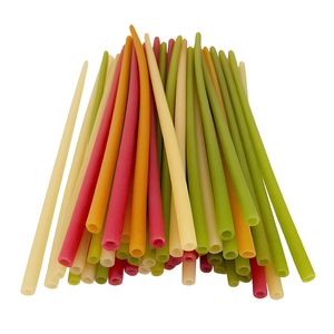 Pajitas Comestibles de Arroz, Biodegradables, Libres de Plástico, Ecológicas, OEM, ODM, Venta al Por Mayor - Product Image 1