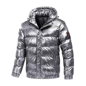 เสื้อแจ็กเก็ตฤดูหนาวของผู้ชายแบบพรีเมียมเสื้อแจ็กเก็ตอุ่นสูงพร้อมปกเสื้อฮู้ดสำหรับเด็กผู้ชายโลโก้ตามสั่ง - Product Image 1