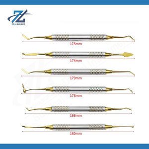 Dental Composite Filling Spatula Set 6PCS Double End High Quality Stainless Steel Resin Instruments Dentist <b>Tools</b> Machinery CE - Product Image 4