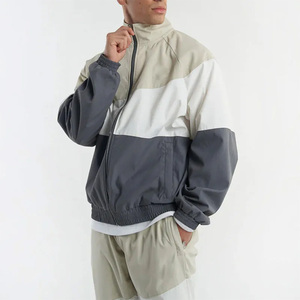 High Quality Custom Logo <b>Windbreaker</b> Hoodies and Shorts Set Personalized Design for Winter - Product Image 3