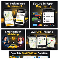 Software de Reserva de Taxis, Aplicación Móvil WISE HUSTLERS TECHNOLOGIES, VERSIÓN EMPRESARIAL, Compatible con Stock/MAC/Linux/, Reserva de Alquiler