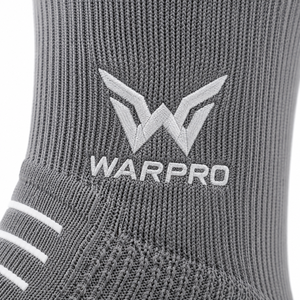 WARPRO <b>Knee</b> <b>High</b> Socks Gray Breathable Knitted Eco-Friendly Anti-Bacterial Quick Dry for Adults Autumn Sport Use Football Horse - Product Image 4