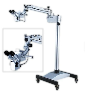 Microscopio Quirúrgico Ginecológico Binocular con Soporte de Piso, Enfoque Manual, Fuente de Luz Eléctrica, Pantalla LCD, Soporte OEM - Product Image 4
