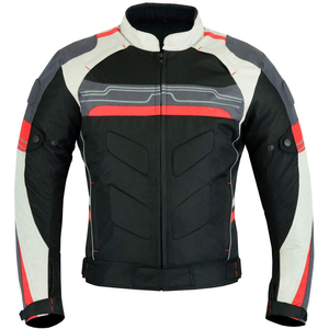 Professional Motorcycle <b>Racing</b> <b>Jacket</b> Leather Biker Gear with Protective Padding for Road and Track - Product Image 5