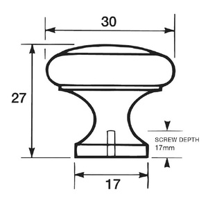Classic Brass Cabinet Knob Round Shape <b>Gold</b> Finished Durable Furniture Hardware <b>Kitchen</b> Application Home Office Universal Fit - Product Image 6