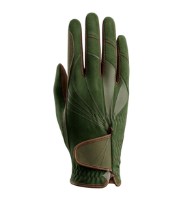 Guante de Gimnasio Verde de Gamuza, Guante de Golf de Color Sólido, Accesorio Deportivo para Mano Izquierda de Hombre, Deportivo Unisex para Aventuras, Acepta Servicio OEM ODM - Product Image 3