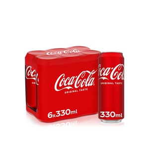Coca Cola Sabor Original, Lata de 330 ml, Paquete de 6, Bebida Refrescante Carbonatada, Venta al por Mayor, Calidad de Exportación, Proveedor de Paquetes de Cajas - Product Image 2