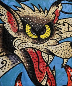 เสื้อยืดทรงบ็อกซี่ แขนสั้น พิมพ์ลายด้านหลัง ทรงหลวม สไตล์สตรีทแวร์ ผ้าฝ้าย ใส่สบาย สำหรับผู้ชาย - Product Image 4