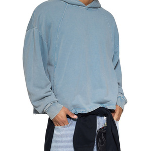 ชุดวอร์มผู้ชายแบบมีฮู้ด ผูกเชือก ระบายอากาศได้ดี สีพื้น สปอร์ต 100% โพลีเอสเตอร์ รับผลิตตามแบบ (OEM) ขายส่ง - Product Image 6