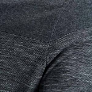 T-shirt de fitness unisexe à col en V à séchage rapide pour hommes, style raglan, en polyester/coton, coupe classique, motif lettres unies, vente en gros 2026 - Product Image 5