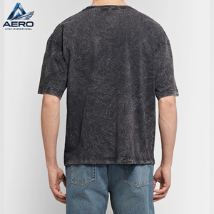 Camisetas de Manga Corta con Cuello Redondo, Cómodas, de Primera Calidad, Ecológicas, de Tela de Algodón Suave al Tacto, Lavado Ácido - Product Image 4