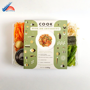 Professional Printed Packaging Sleeve for Clear Food <b>Trays</b>, Perfect for Branding Fresh and Healthy Foods - Product Image 1