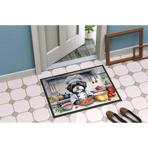 Havanese le Chef Paillasson Antidérapant Lavable Low Pile Tapis D'entrée Intérieur/Extérieur 24H X 36W Tapis De Porte Avant - Product Image 4