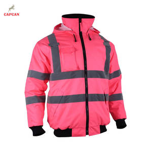 Chaqueta de Trabajo para Hombre, Resistente, de Tela de Poliéster Ligera, Ecológica, Transpirable, Ignífuga, con Certificación CE, de Alta Visibilidad - Product Image 1