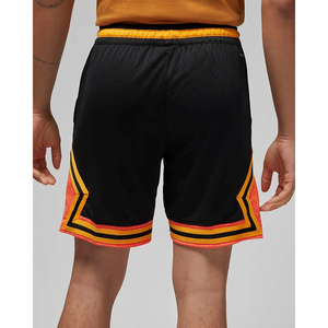 Shorts de basketball pour hommes OEM de haute qualité, style streetwear, avec cordon de serrage, taille élastique, imprimé graphique, nouveau design élégant, résistant. - Product Image 3
