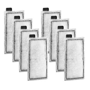 8 Cartucce di Ricambio in Cotone per Filtro Acquario, per Vasche in Vetro da 5 Galloni, Accessori Multifunzionali - Product Image 1
